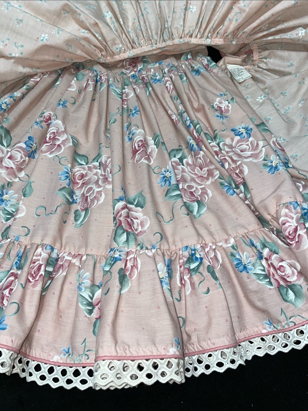 Girl’s DAISY KINGDOM 1990s Daisy Kingdom dress is two-piece dress & apron. Sz 5 - Picture 6 of 14